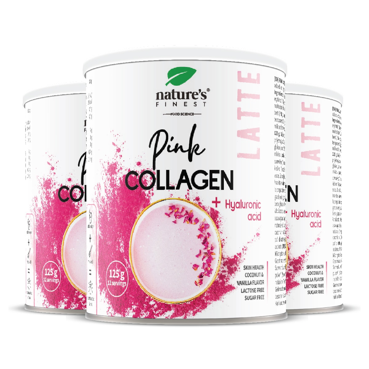 Pink Latte Collagen | 2+1 brezplačno | Rutina nege kože | Zdravje kože | Mladostna, sijoča in elastična koža| Hidracija kože.