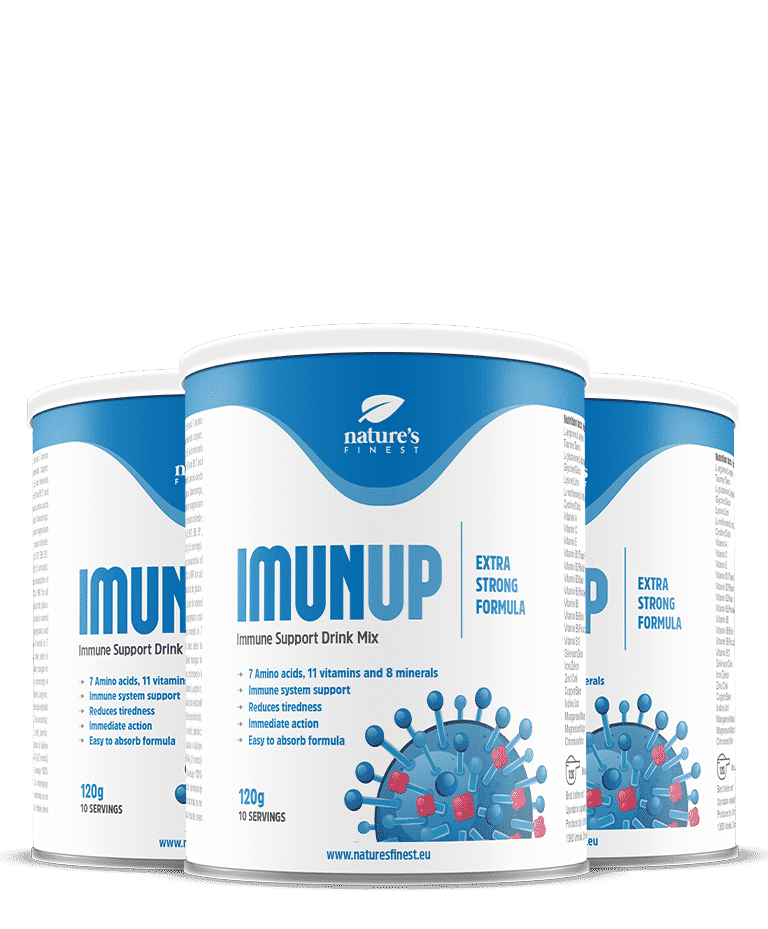 Imunup , 2+1 Brezplačno , Okrepite Imunski Sistem , Imunska Podpora , Krepilec Imunosti , L-arginin, L-glutamin , Protivnetno  