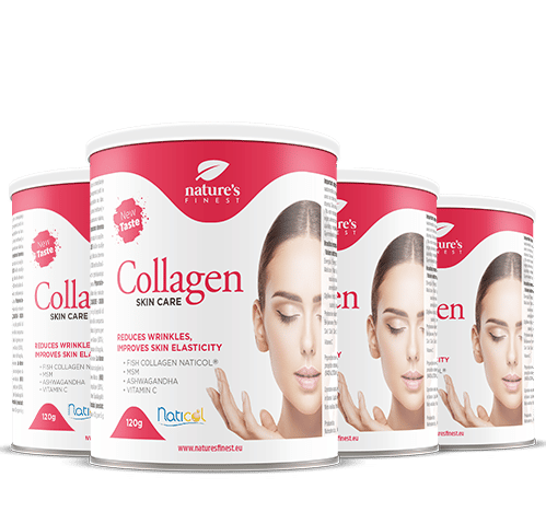 100% Morski Kolagen | 4x Collagen SkinCare® od Nature's Finest | Napitek za Učvrstitev Kože.